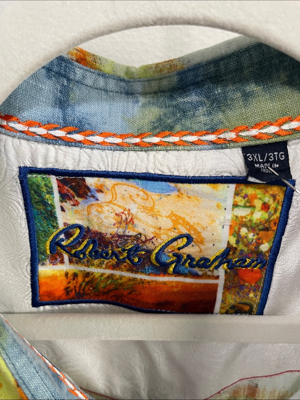 Robert Graham Paisley Linen Shirt - Picture 2 of 8